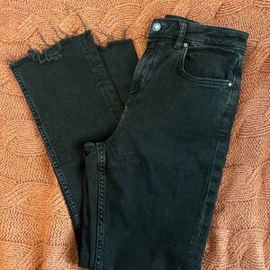 Black High-Waisted Zara Jeans
